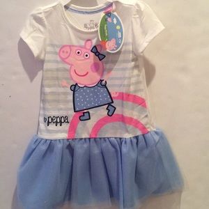 peppa pig tutu dress
